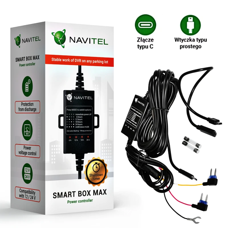 Uniwersalny-adapter-zasilania-NAVITEL-Smart-Box-Max-USB-C-ACC-do-trybu-park kopia.webp