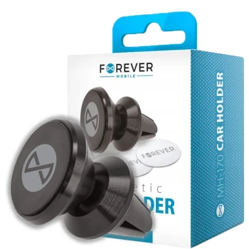 UCHWYT MAGNETYCZNY DO TELEFONU NA KRATKE NAWIEWU DO SAMOCHODU HOLDER NA TEL